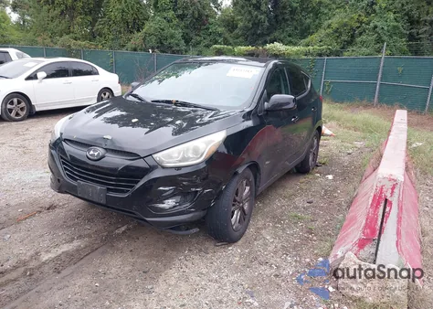 2015 Hyundai Tucson Gls из США, поврежденный, VIN KM8JTCAF8FU068933